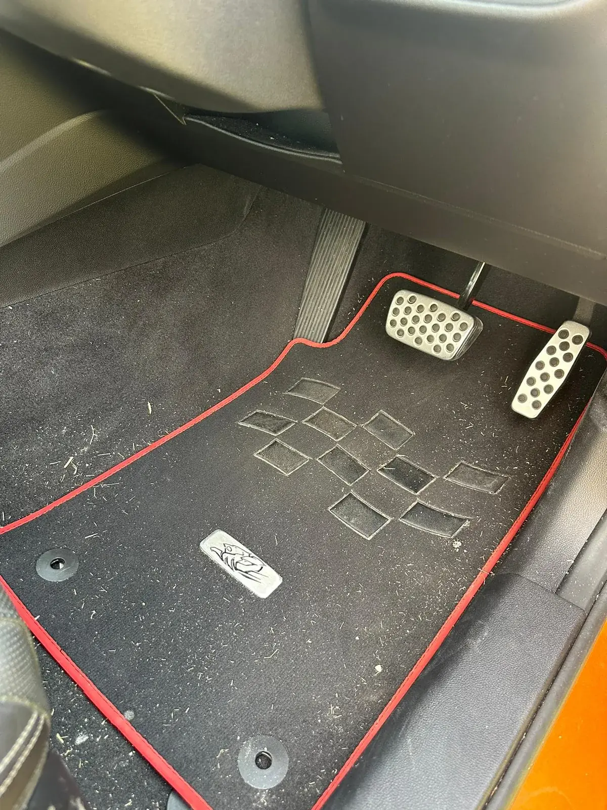 Before &mdash; Cab interior