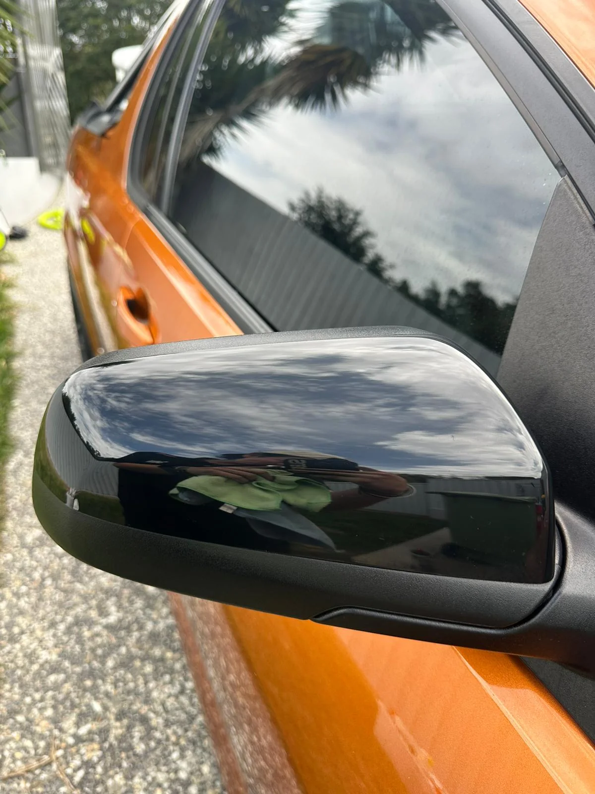 Paint corrected and polished car in Brisbane