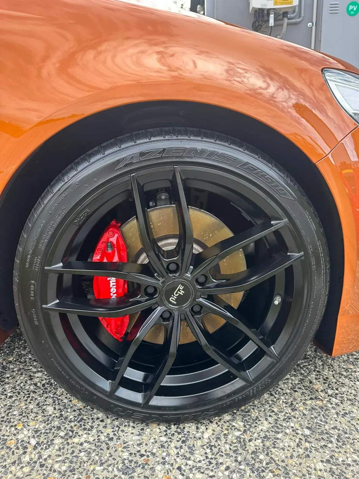 Car wheels and arches cleaned in Brisbane