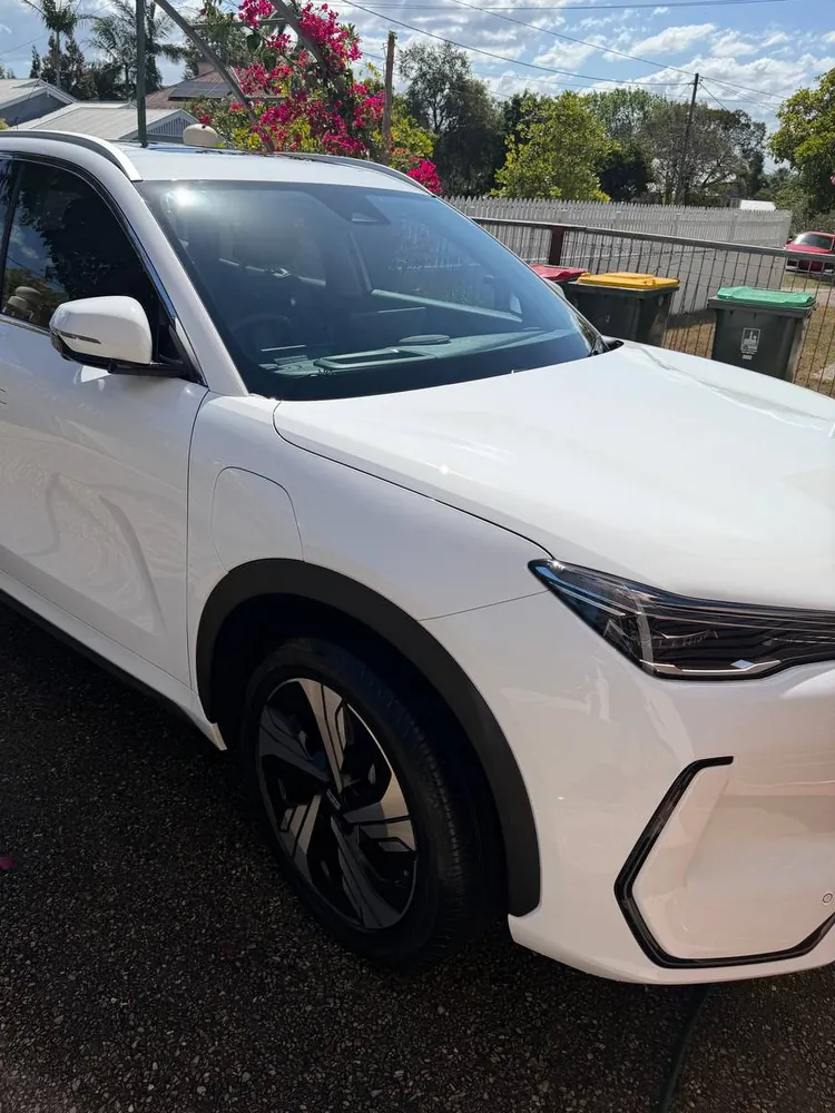 Geely EX5, detailed in Brisbane