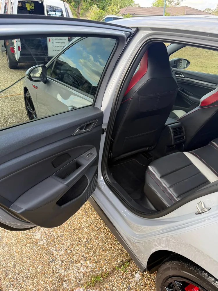 Golf GTI, door open, detailed in Brisbane