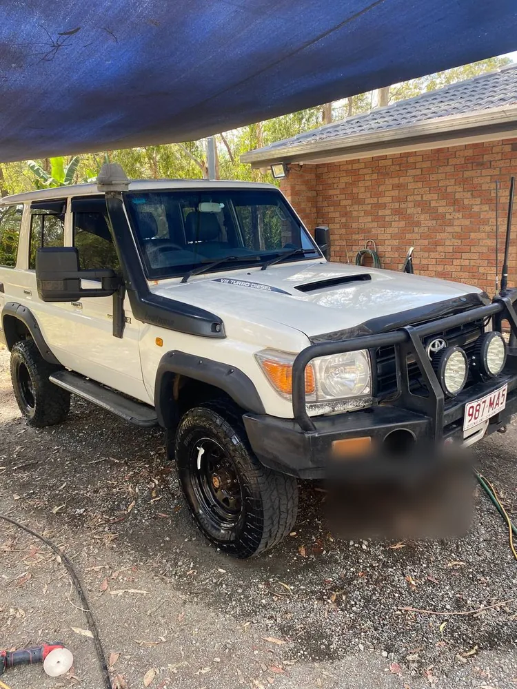 Toyota LandCruiser 76, detailed in Brisbane