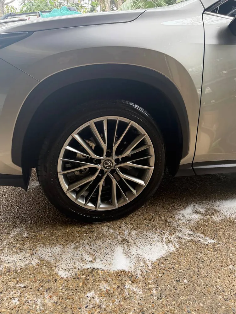 Lexus, alloys and arches, detailed in Brisbane