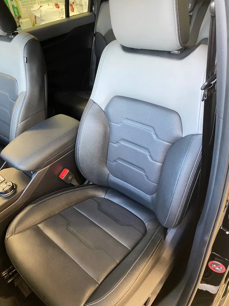 Ford Ranger, driver's side, detailed in Brisbane