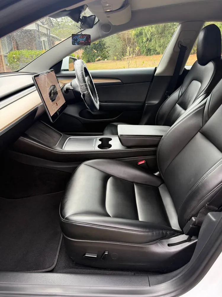 Tesla Model 3, detailed in Brisbane