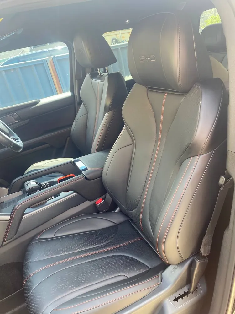 BYD Shark, front seats, detailed in Brisbane