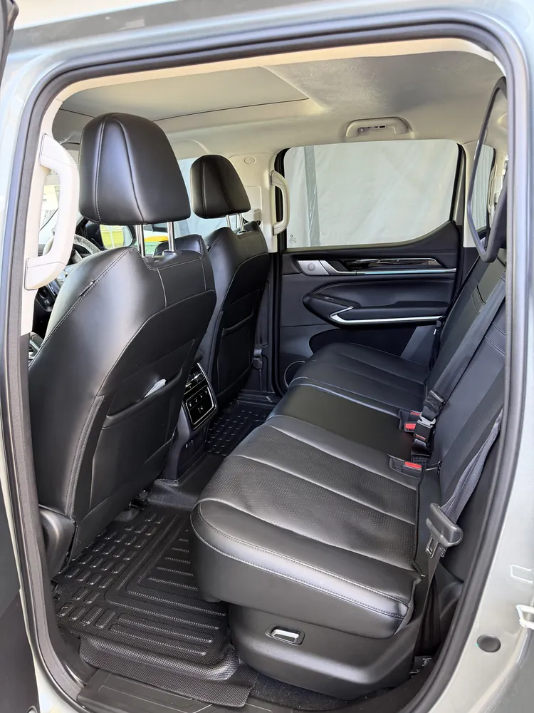 GWM Cannon, rear seats, detailed in Brisbane