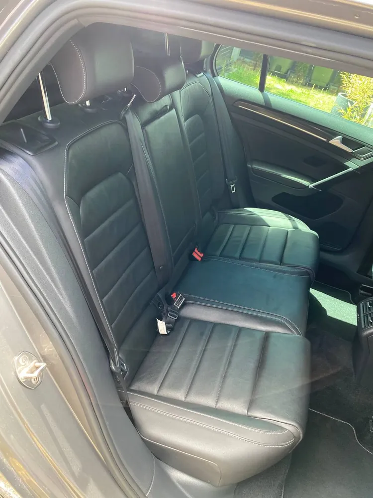 VW Golf R, rear seats, detailed in Brisbane