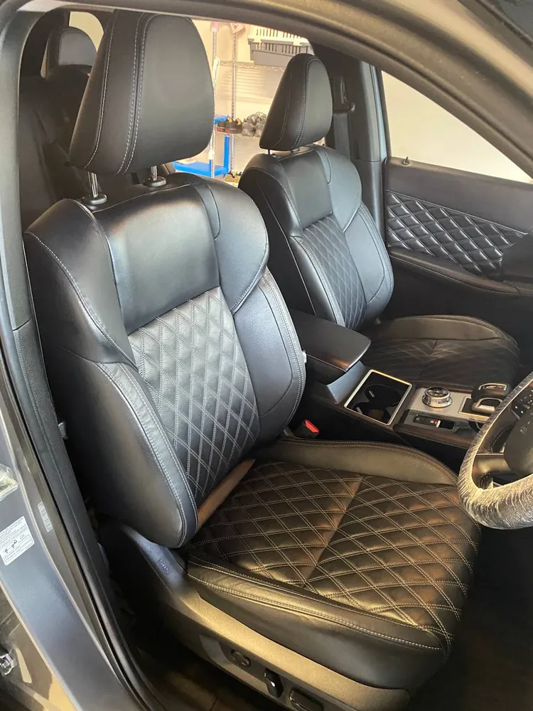 Quilted leather, finished, detailed in Brisbane