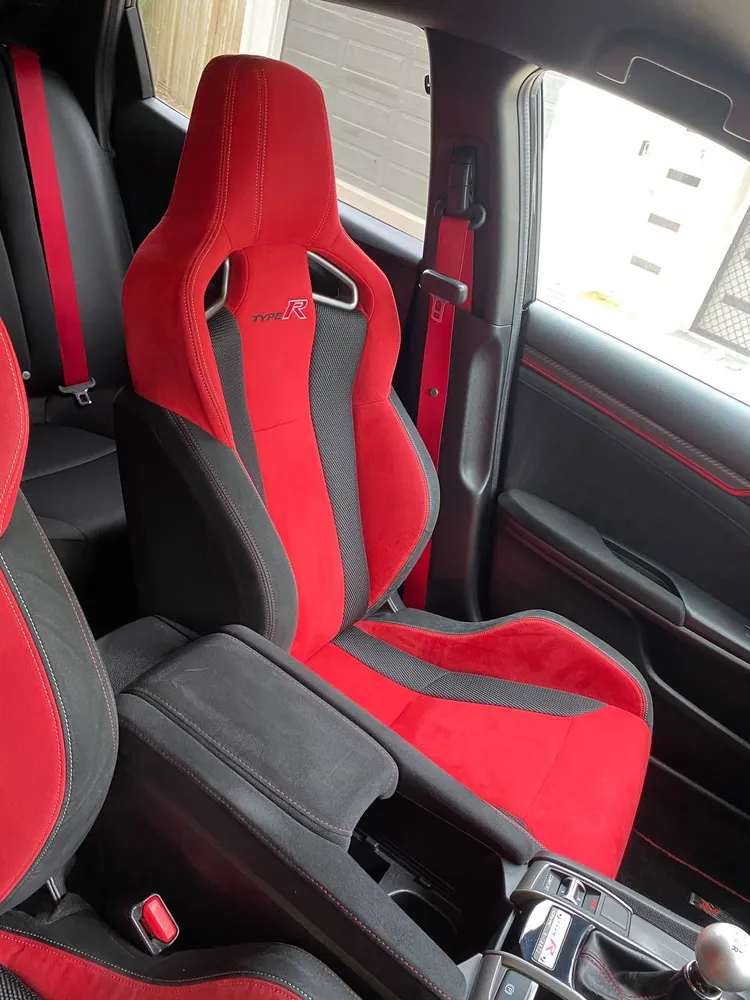 Civic Type R, bucket seats, detailed in Brisbane