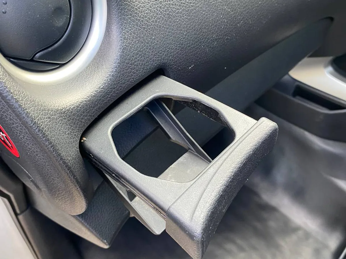After: Nissan Navara, the same console