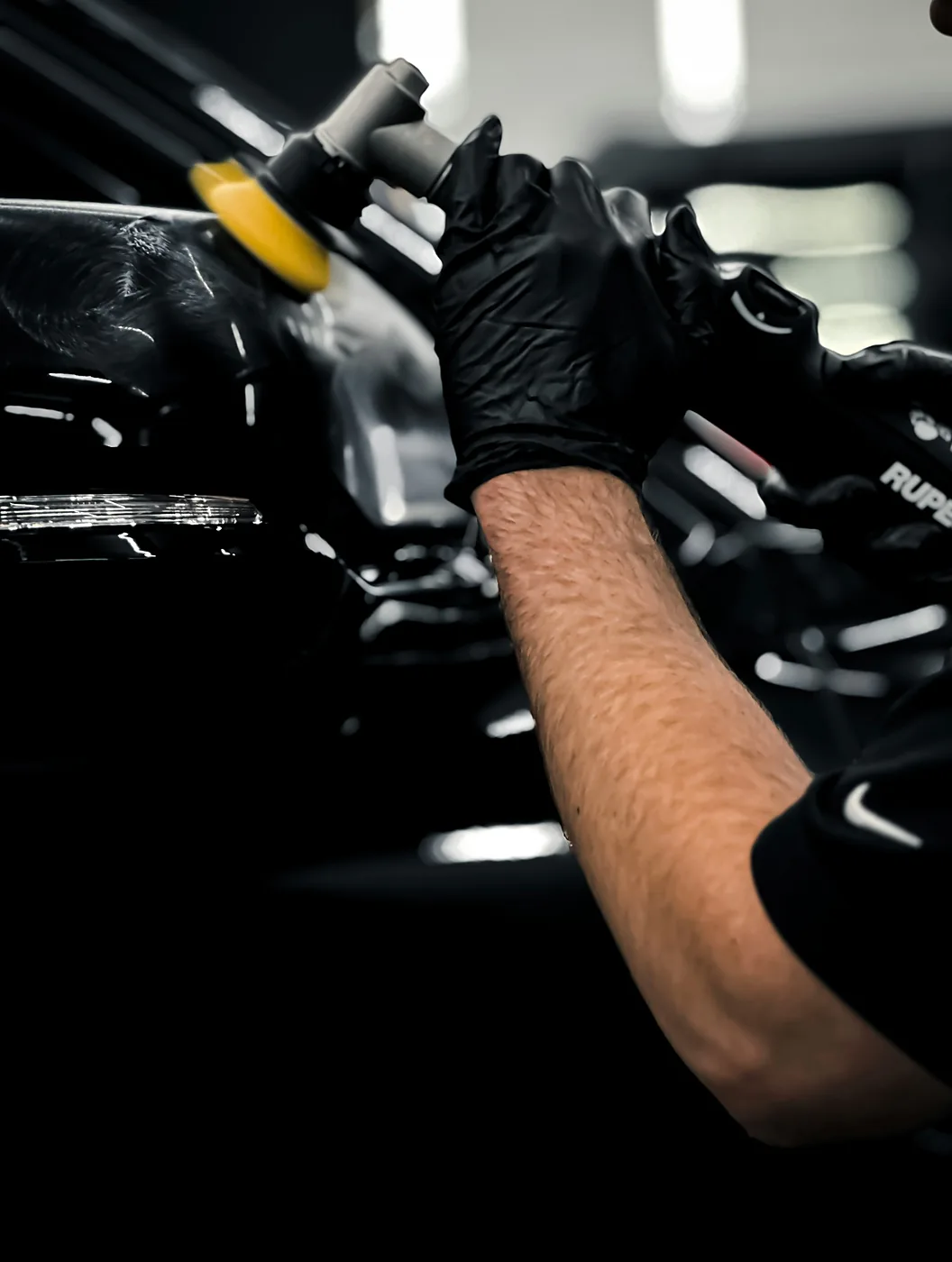 Paint correction and machine polishing in Brisbane